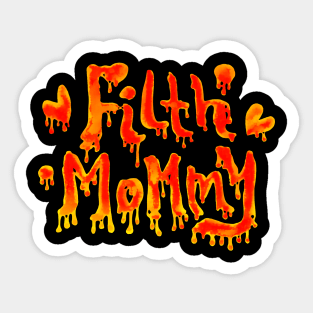 FILTH MOMMY (red) Sticker